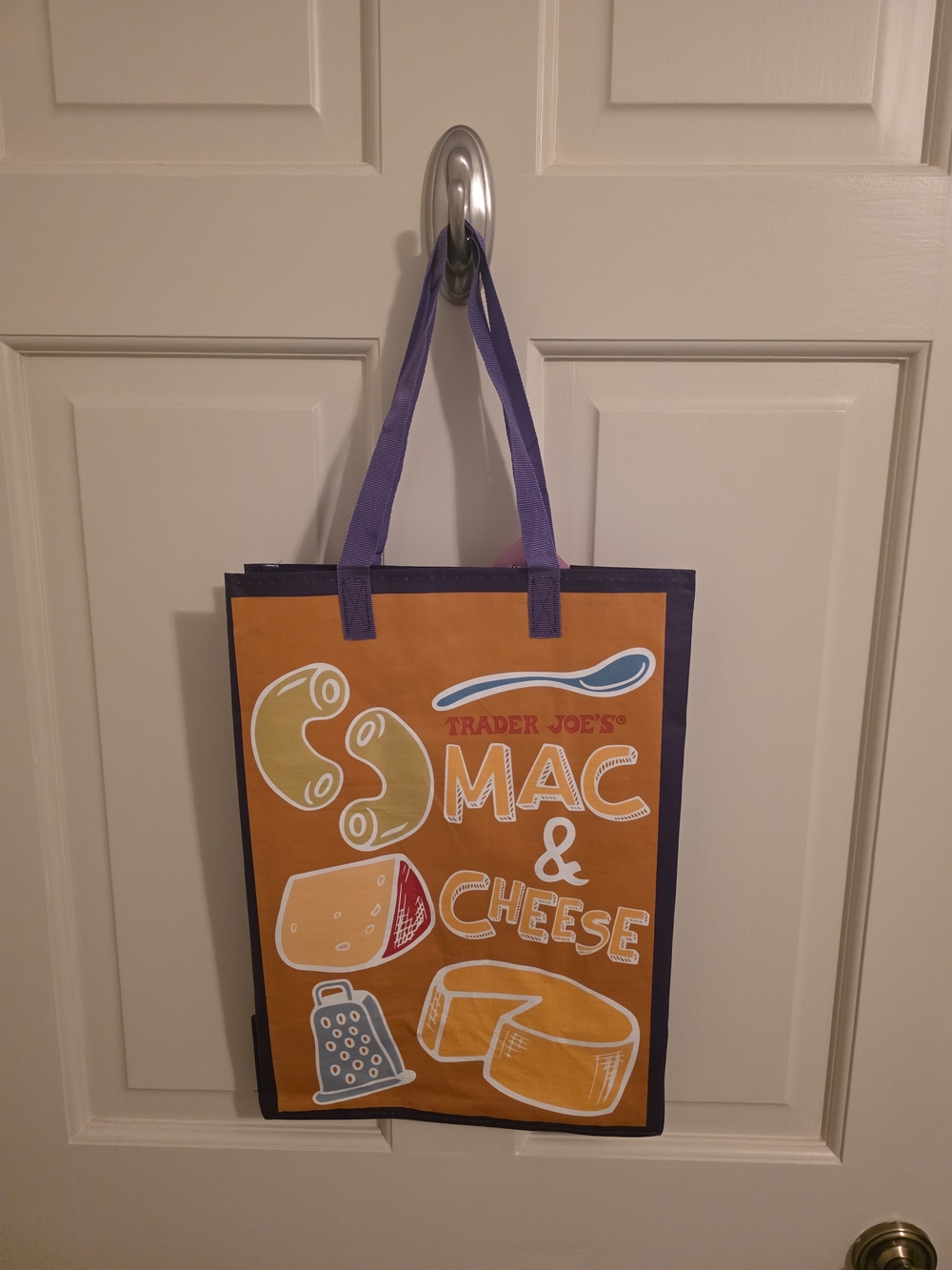 Trader Joe's Mac & Cheese/PB&J Reusable Grocery Tote